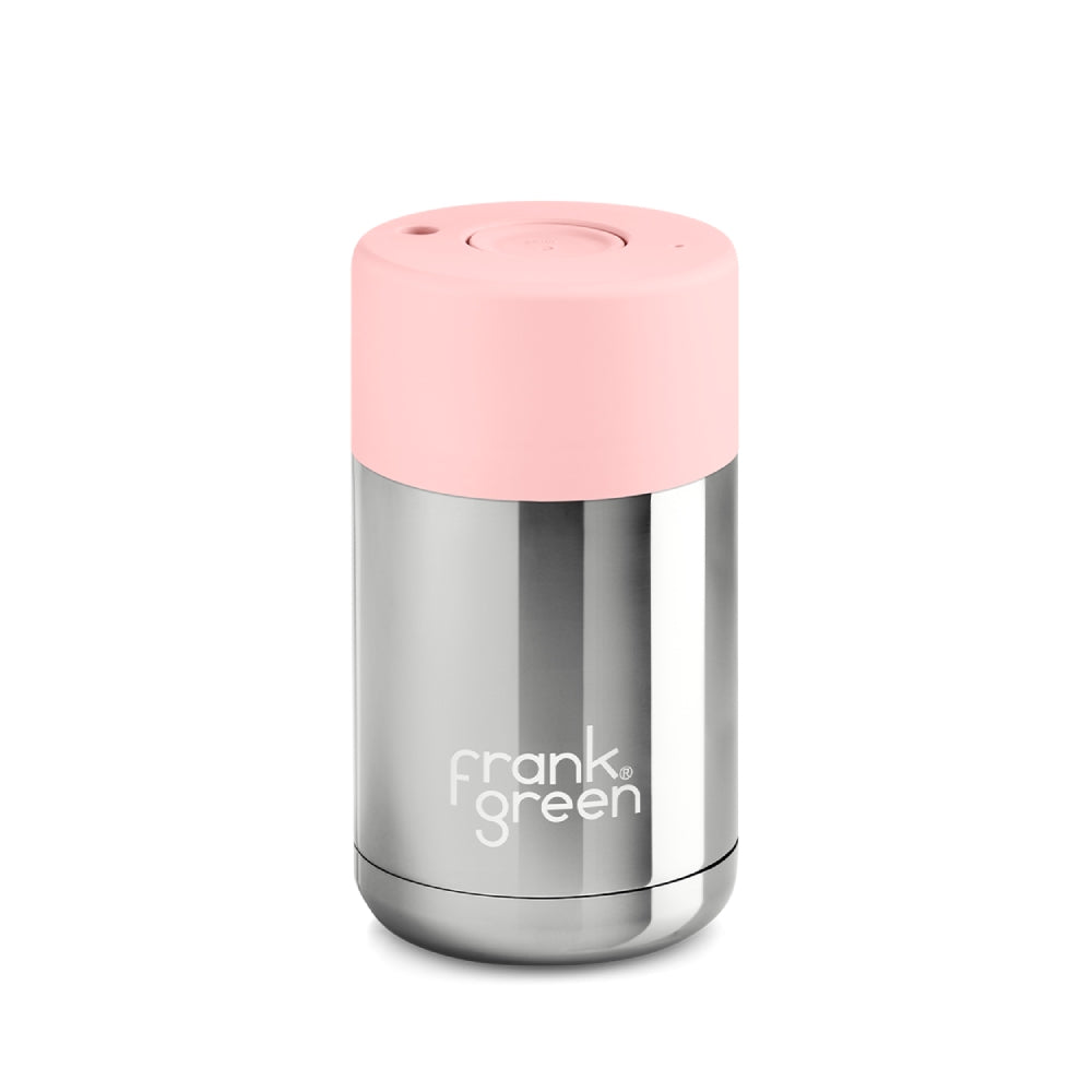 Frank Green Reusable Cup 295ml - Silver Blush