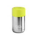Reusable Cup 295ml - Silver/Neon Yellow