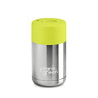 Reusable Cup 295ml - Silver/Neon Yellow