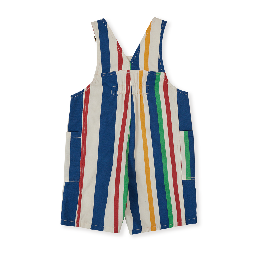 Goldie + Ace James Denim Pocket Overalls - 90'S Bold Stripe