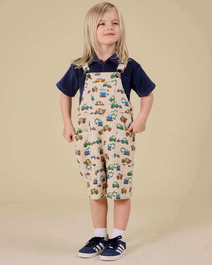 Goldie + Ace Diggers James Pocket Overalls - Sand