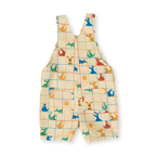 Hopscotch Burton Denim Overalls - Vanilla/Primary