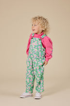 Daisy Patch Austin Pocket Overalls - Moss
