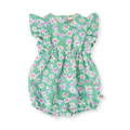 Daisy Patch Lani Romper - Moss