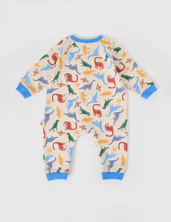 Goldie + Ace Dino-Mite Relaxed Terry Romper