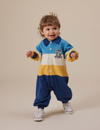 Goldie + Ace Panelled Rugby Romper
