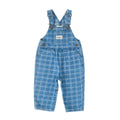 Austin Denim Check Overalls