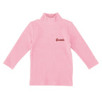 Embroidered Rib Skivvy Sweet Pea