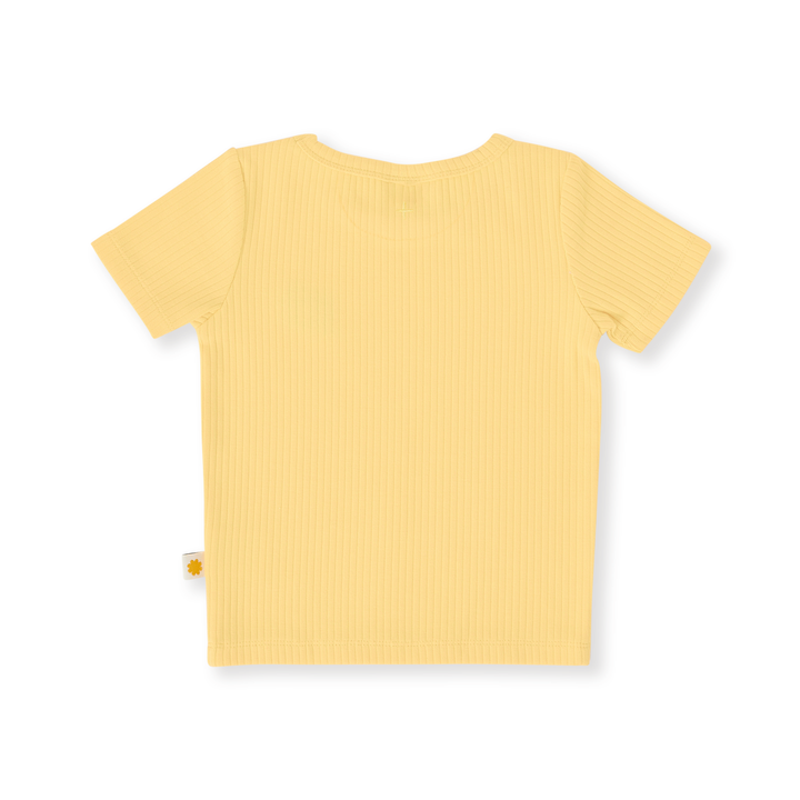 Goldie + Ace Kai Rib T-Shirt - Lemon