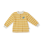 Sunshine Stripe Long Sleeve Top - Lemon/Golden