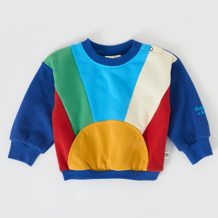 Goldie + Ace Catching Some Rays Terry Sweater Primary