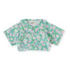 Goldie + Ace Daisy Patch Abigail Blouse - Moss