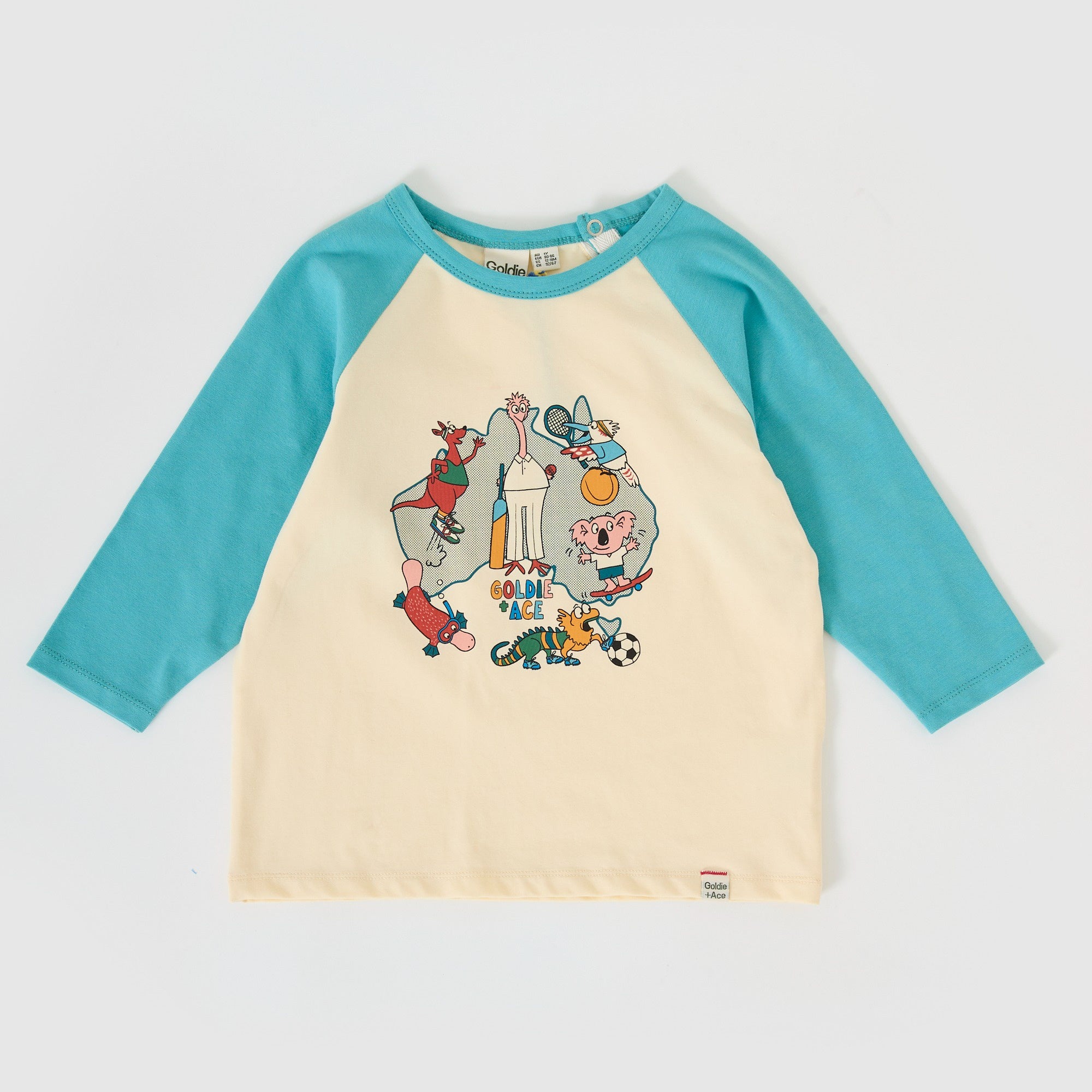Goldie + Ace Team Goldie Raglan Long Sleeve Top