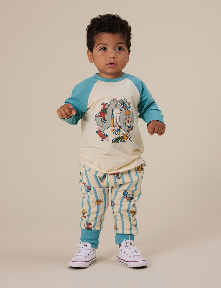 Goldie + Ace Team Goldie Raglan Long Sleeve Top
