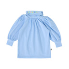 Goldie + Ace Sophia Embroidered Puff Sleeve Skivvy