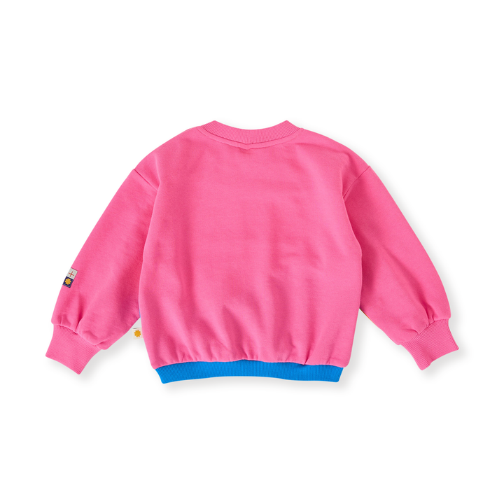 Goldie + Ace Nash Piped Panel Sweatshirt - Sunrise