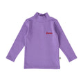 Embroidered Rib Skivvy Grape