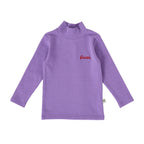 Embroidered Rib Skivvy Grape
