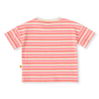 Goldie + Ace Watermelon Stripe T-Shirt - Pink/Peach