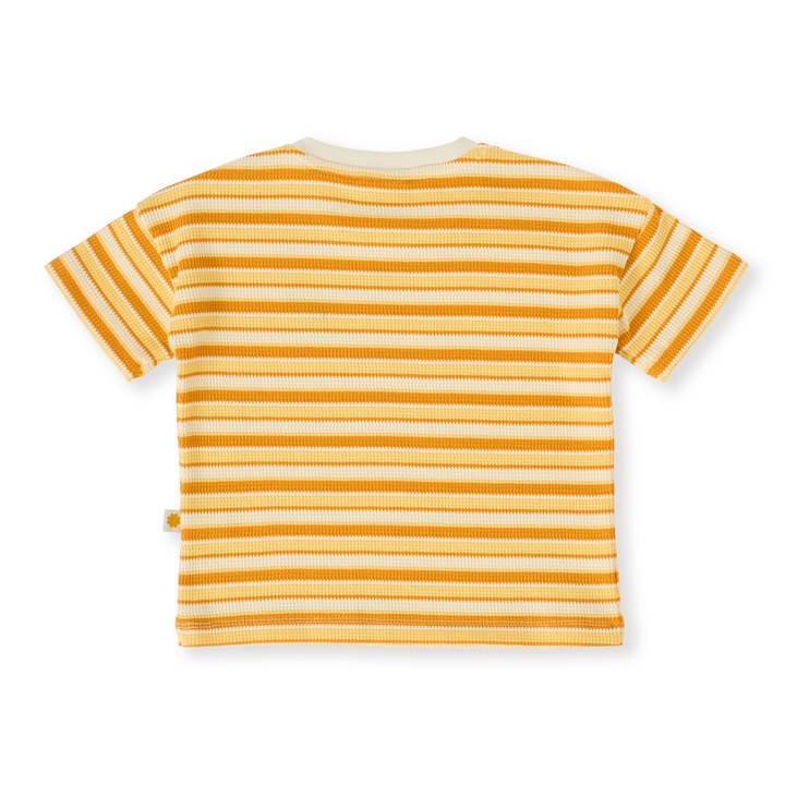 Goldie + Ace Sunshine Stripe T-Shirt - Lemon/Golden