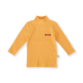 Embroidered Rib Skivvy - Golden