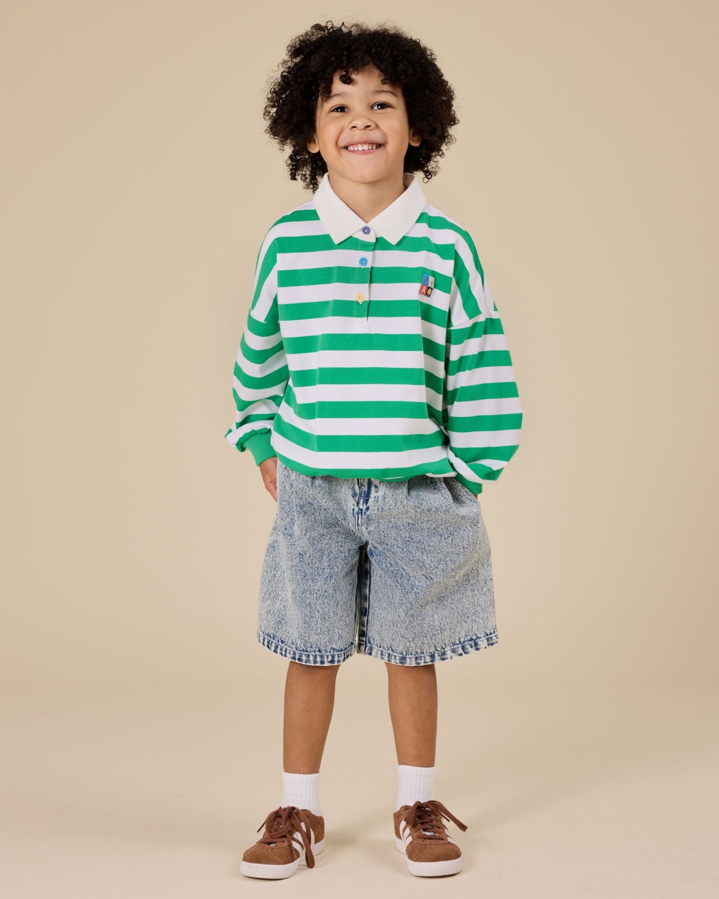 Kirby Relaxed Denim Shorts - Light Denim