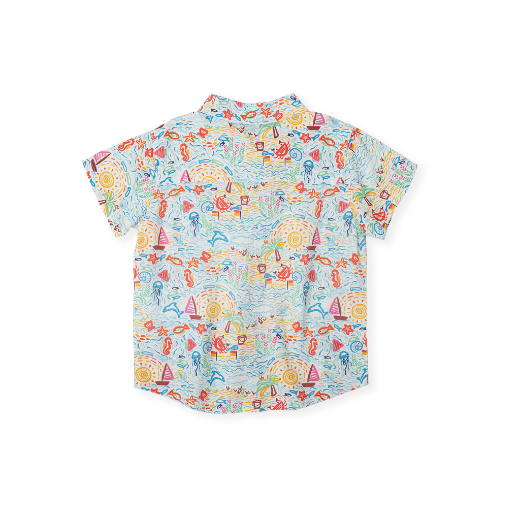 Goldie + Ace Summer Bay Holiday Shirt - Multi