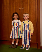Austin Denim Overalls - 90'S Bold Stripe