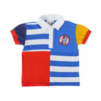 Goldie + Ace Myles Colour Block Polo Shirt