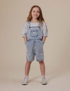 Burton Vintage Washed Denim Overalls