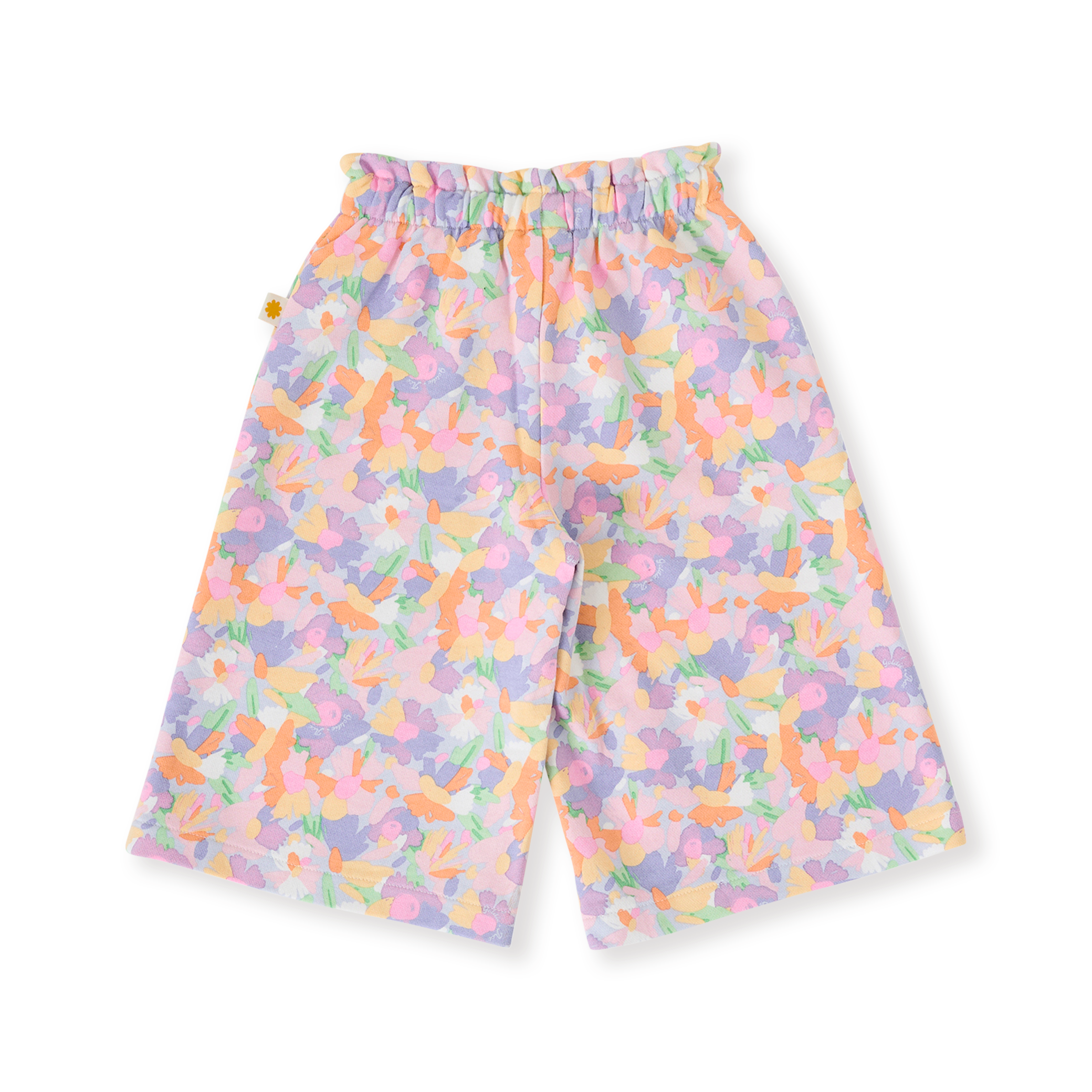Goldie + Ace Pastel Bouquet Arlo Wide Leg Pant - Lilac Multi