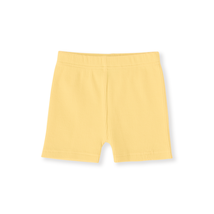 Goldie + Ace Lara Rib Shorties - Lemon