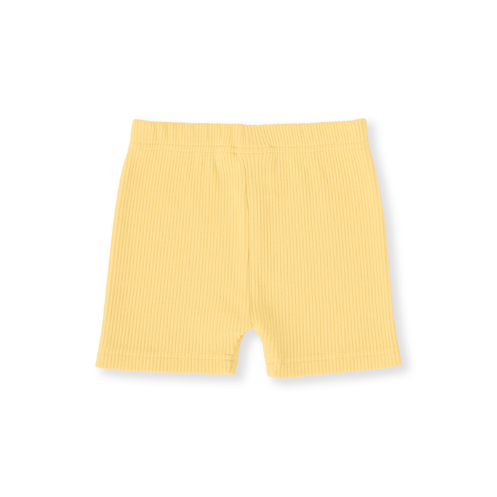 Goldie + Ace Lara Rib Shorties - Lemon