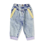 Pastel Pop Nora Denim Pant - Light Denim