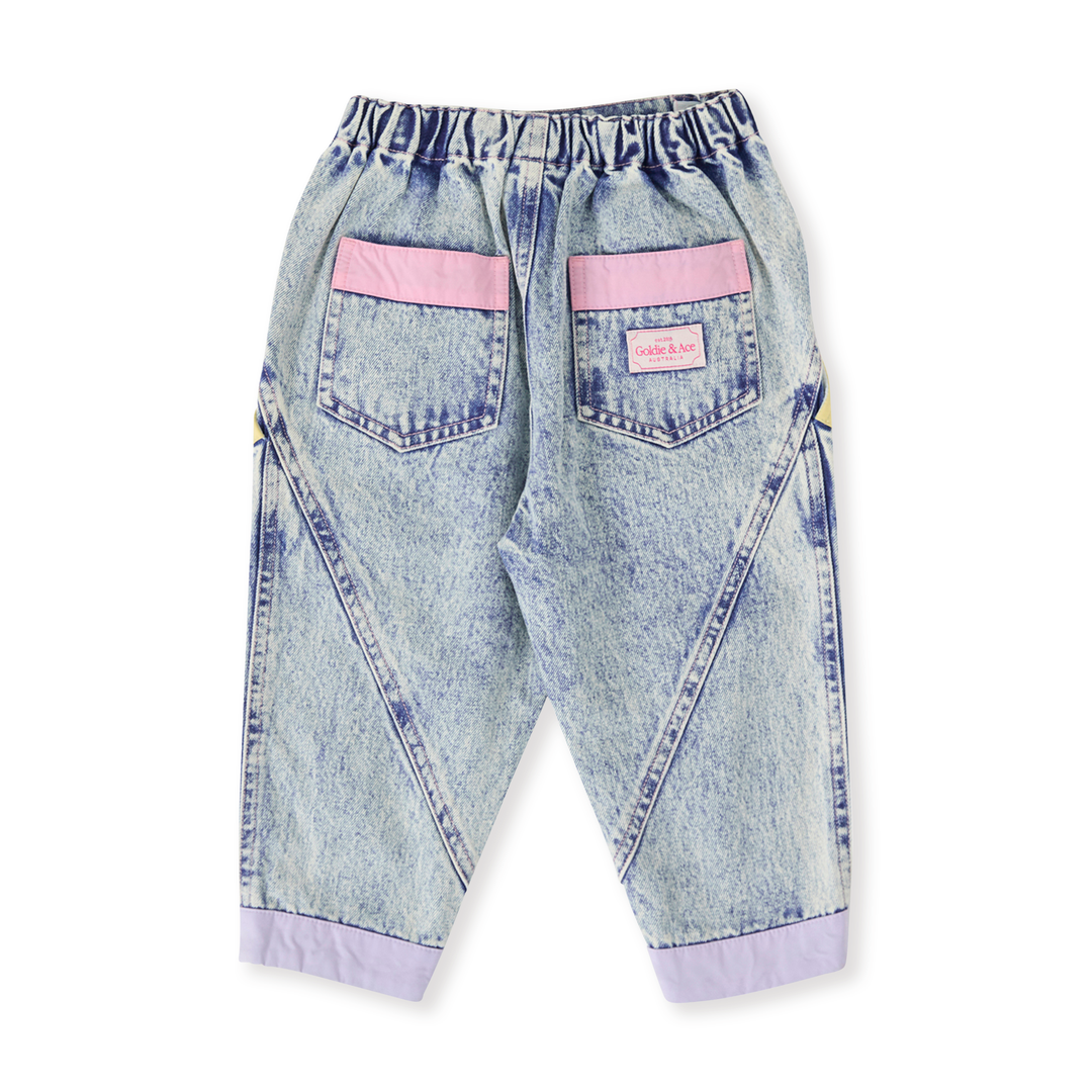 Goldie + Ace Pastel Pop Nora Denim Pant - Light Denim