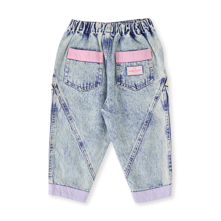 Goldie + Ace Pastel Pop Nora Denim Pant - Light Denim