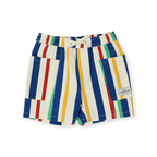 Noah Denim Pocket Shorts - 90'S Bold Stripe