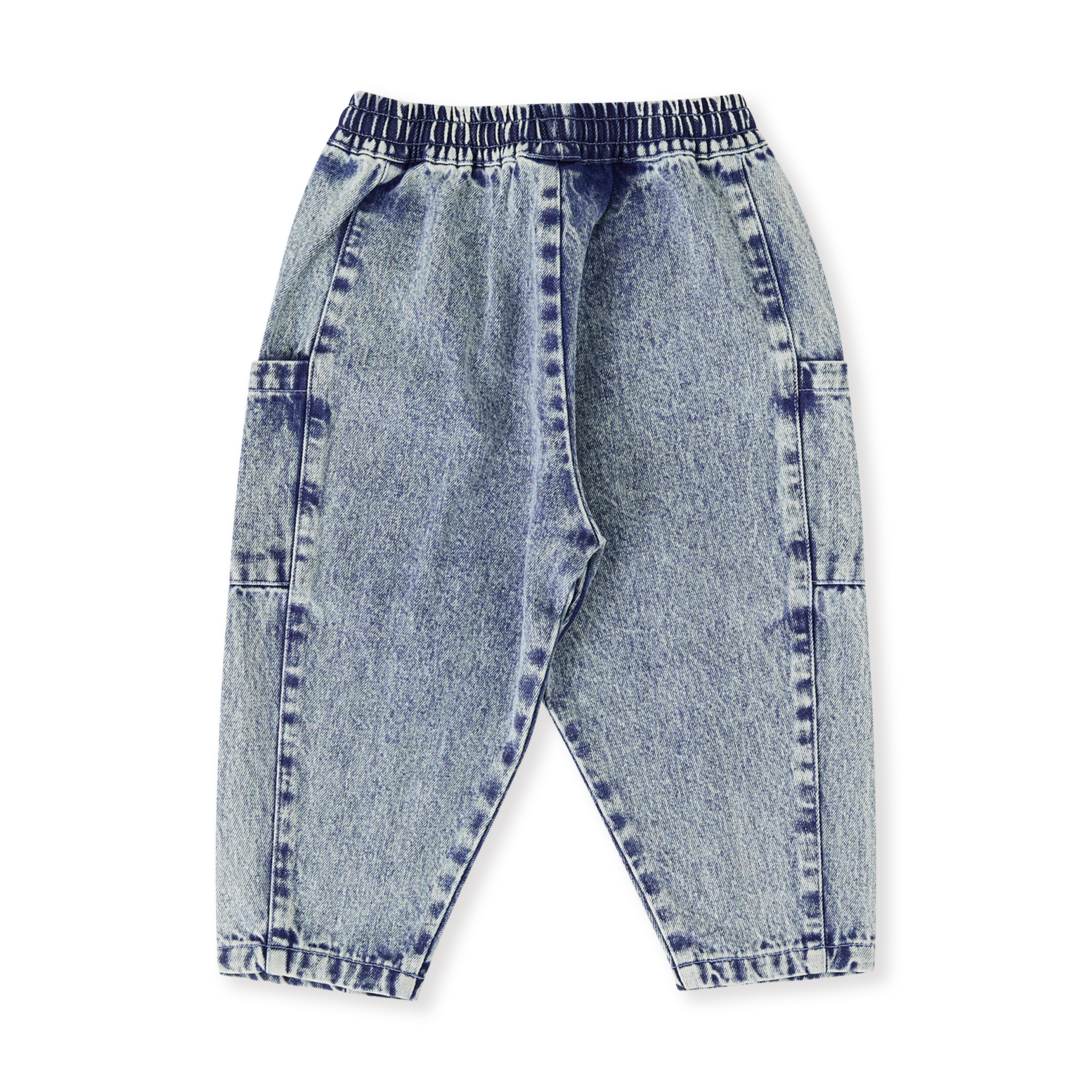 Goldie + Ace Kit Denim Pocket Pant - Light Denim