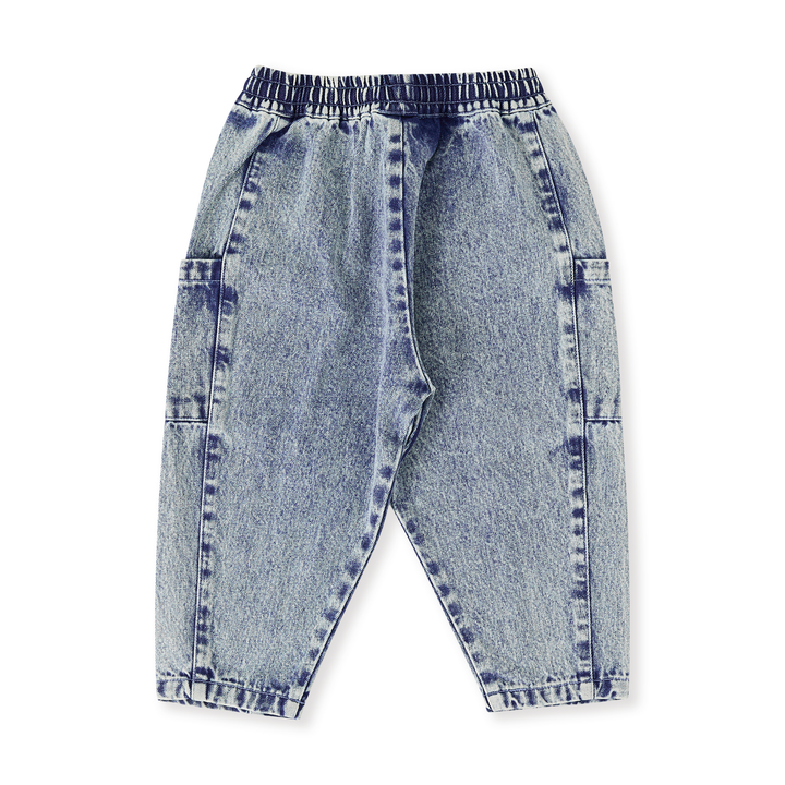 Goldie + Ace Kit Denim Pocket Pant - Light Denim