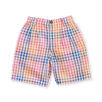 Rainbow Gingham Kirby Relaxed Shorts - Multi