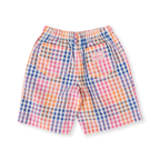 Rainbow Gingham Kirby Relaxed Shorts - Multi