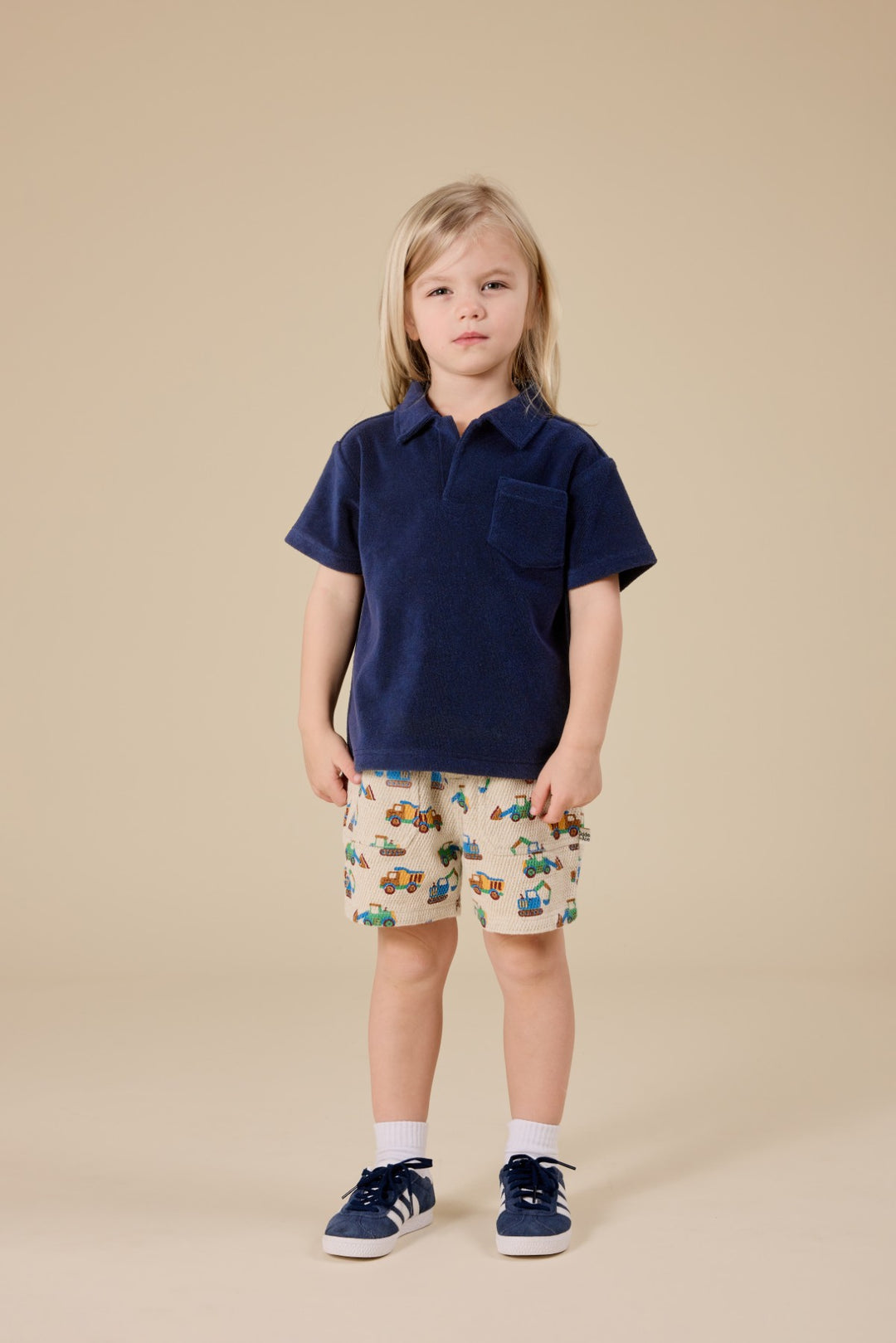 Goldie + Ace Diggers Noah Shorts  - Sand