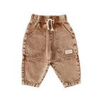 Goldie + Ace Drew Denim Pocket Pant Brown