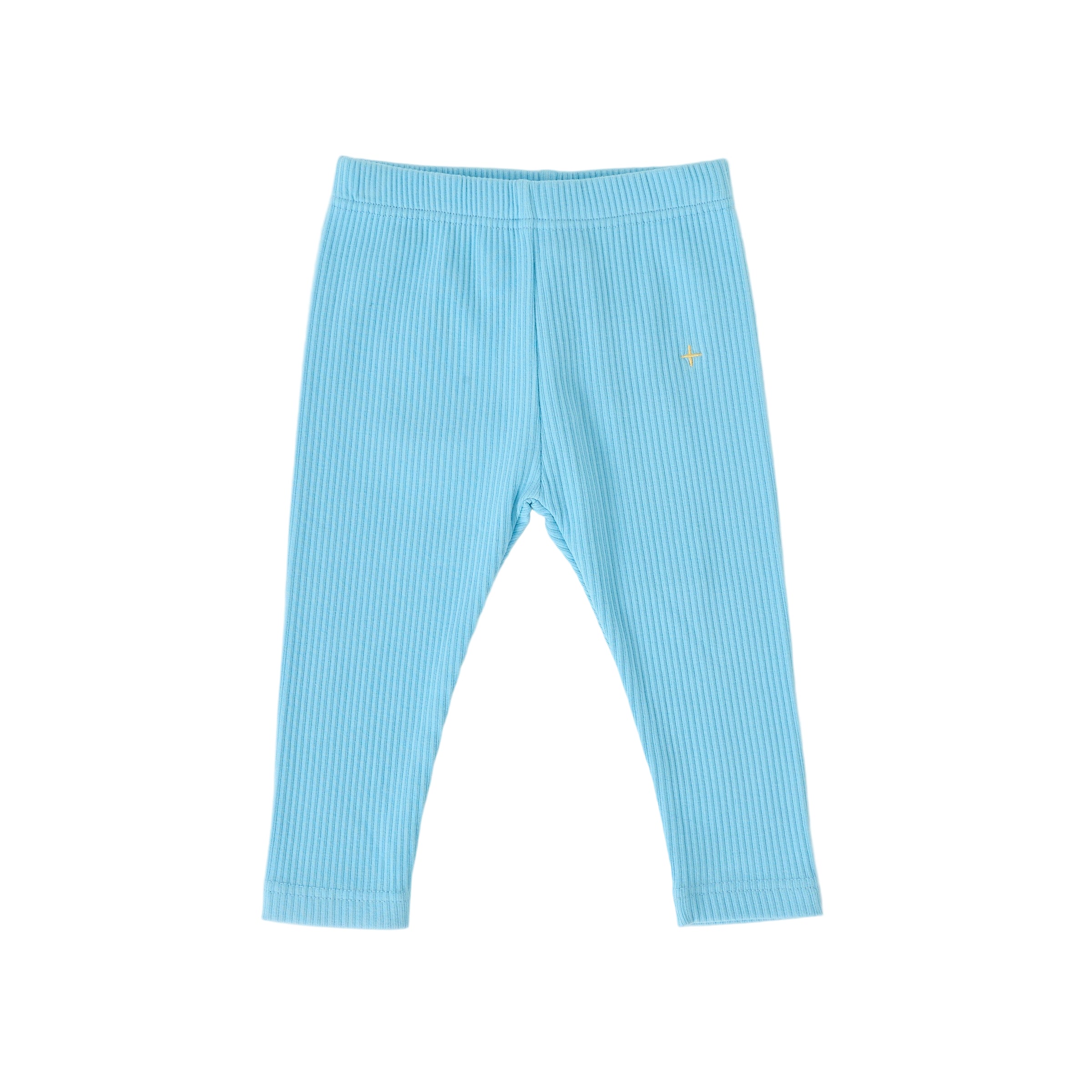 Goldie + Ace Bowie Rib Legging - Sky Blue