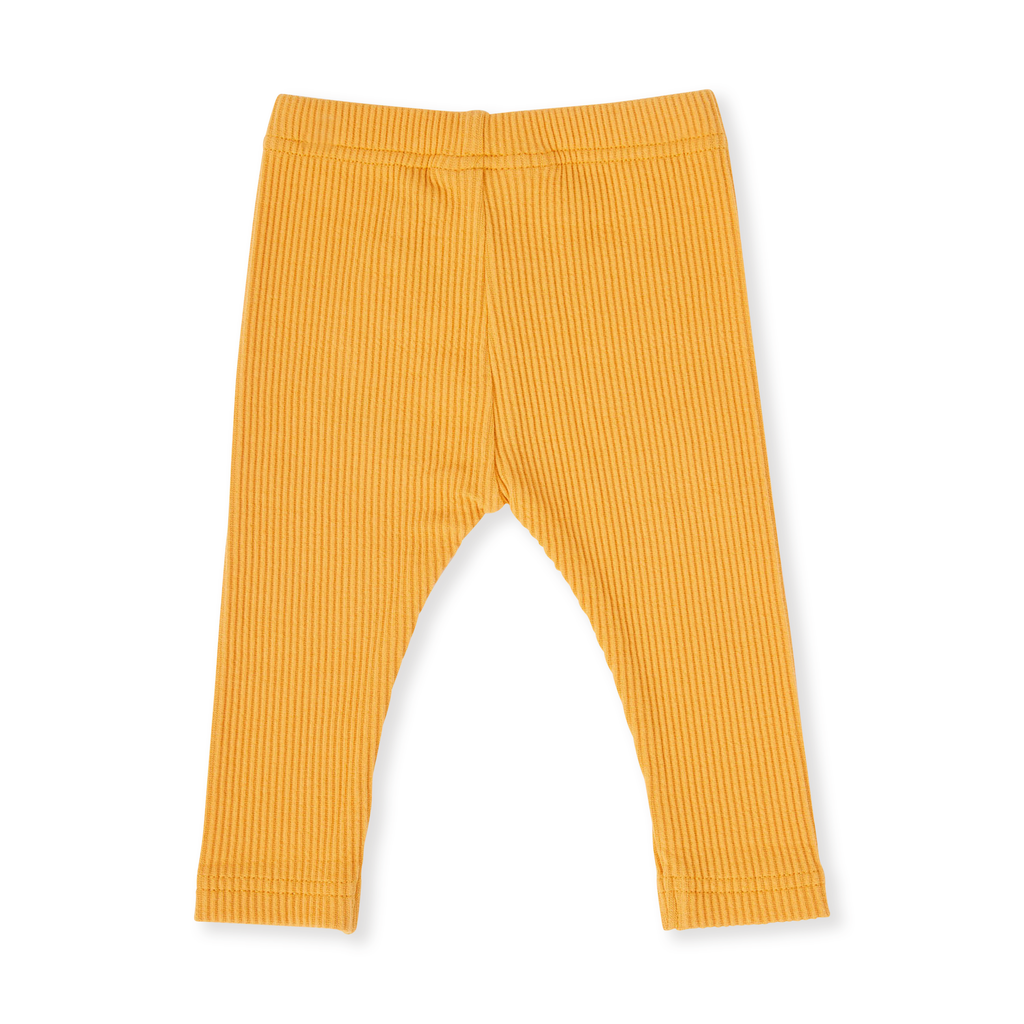 Bowie Rib Legging - Golden