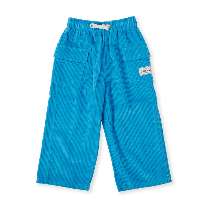 Goldie + Ace Arlo Wide Leg Corduroy Pocket Pant