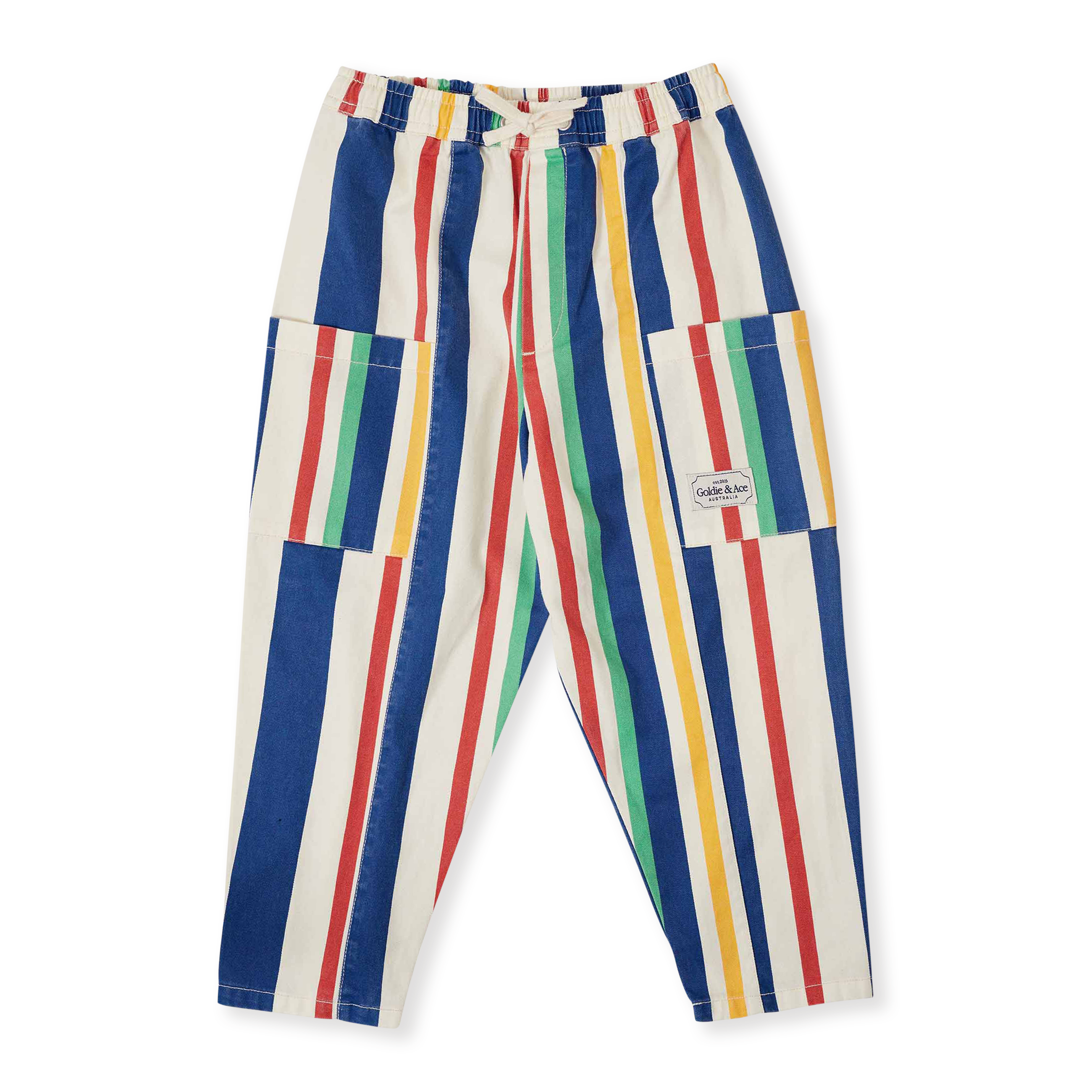 Goldie + Ace Kit Denim Pocket Pant - 90'S Bold Stripe