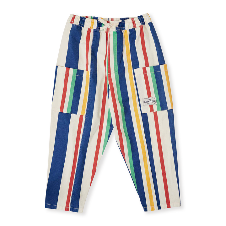 Goldie + Ace Kit Denim Pocket Pant - 90'S Bold Stripe
