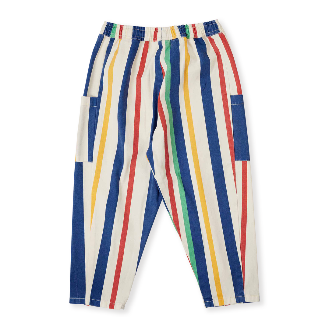 Goldie + Ace Kit Denim Pocket Pant - 90'S Bold Stripe