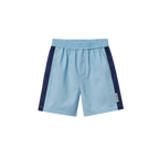Panel Linen Blend Shorts